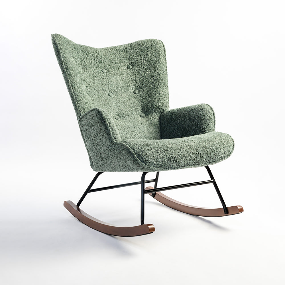 Nexora Prime Rocking Chair - Green