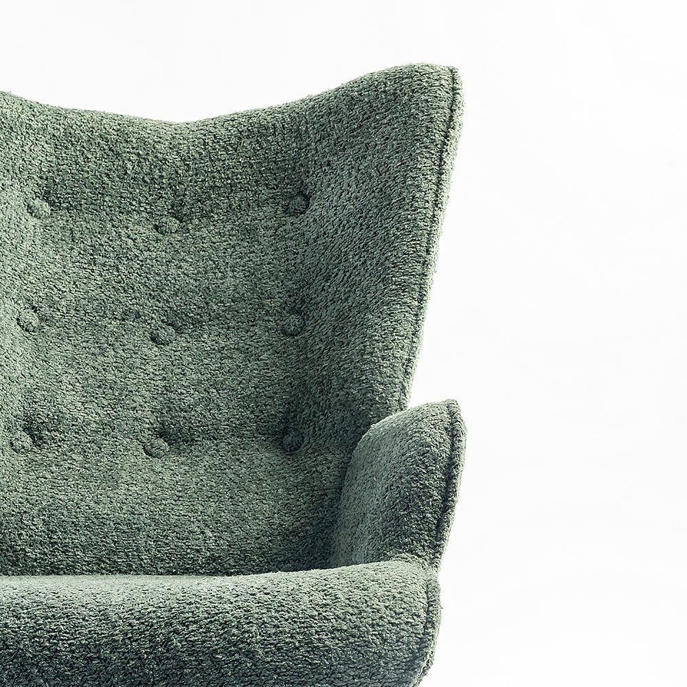 Nexora Prime Rocking Chair - Green