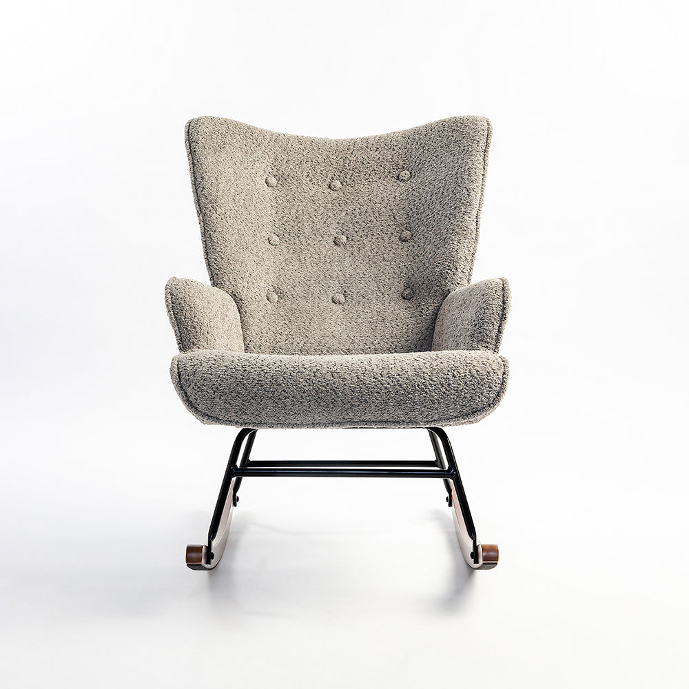 Nexora Prime Rocking Chair - Grey