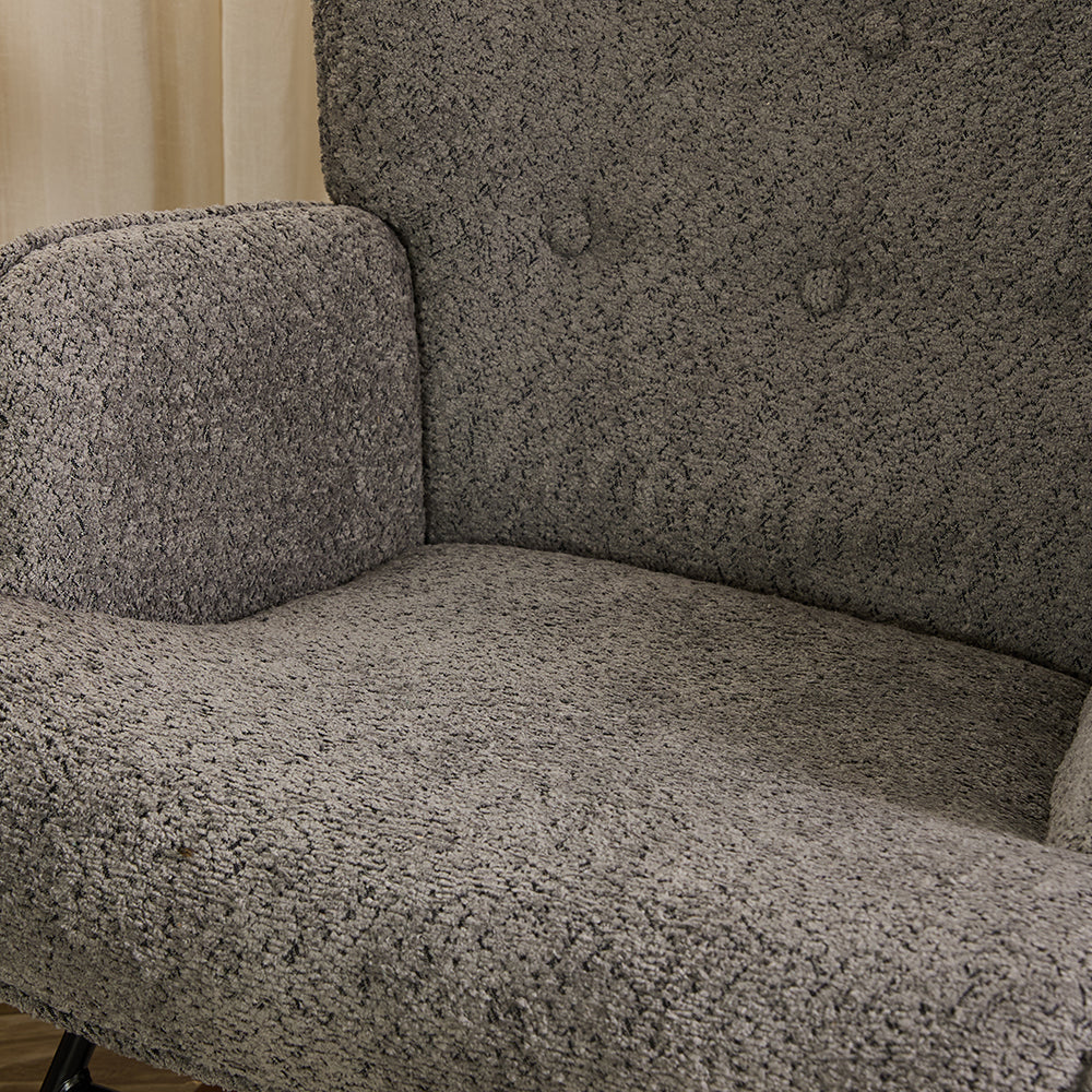 Nexora Prime Rocking Chair - Grey