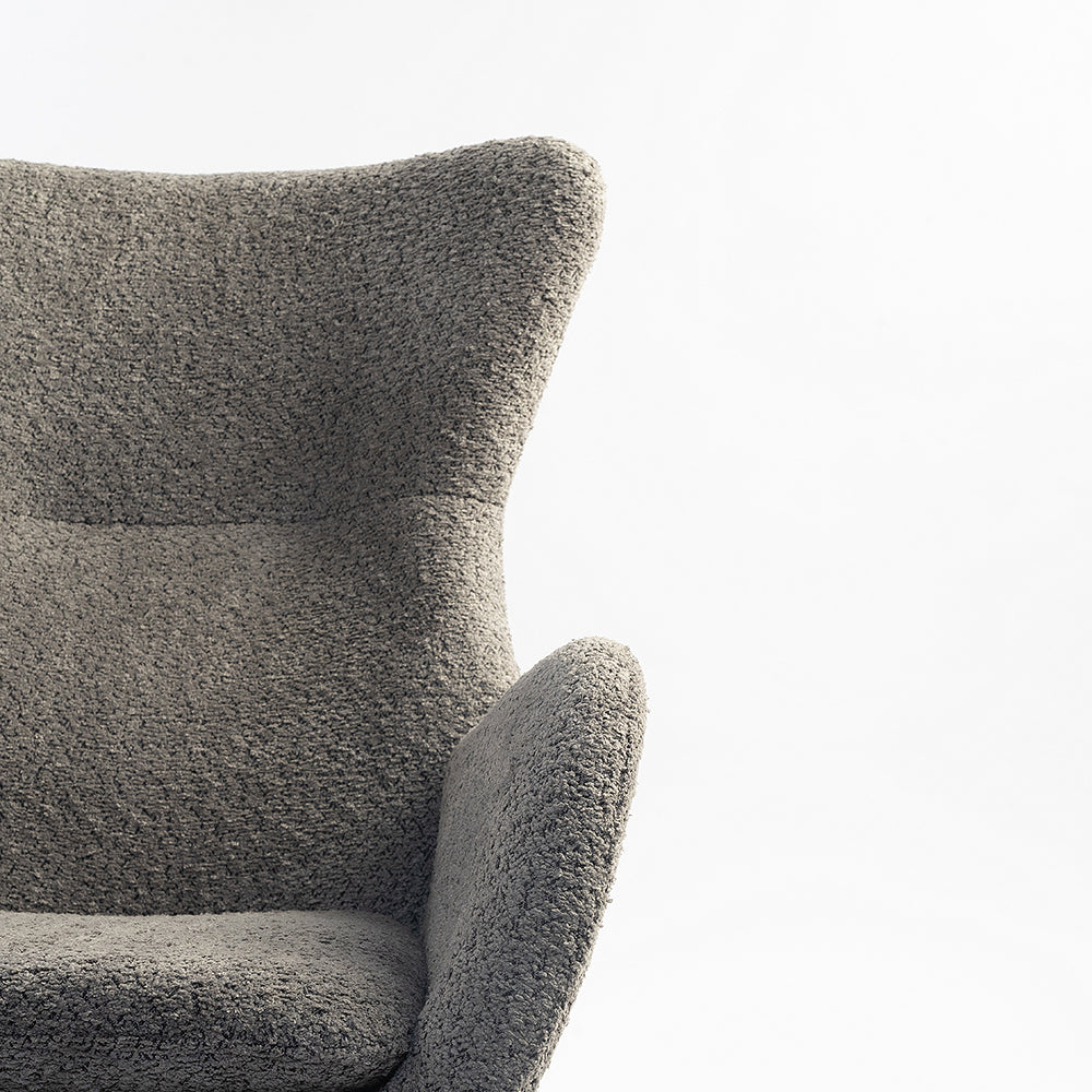 Lumetra Spark Rocking Chair - Grey