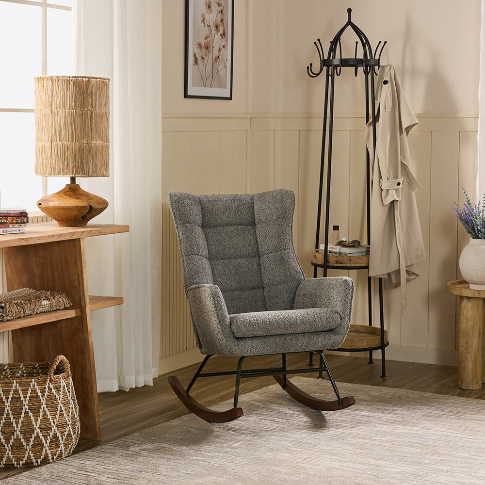 Voltis Edge Rocking Chair - Grey
