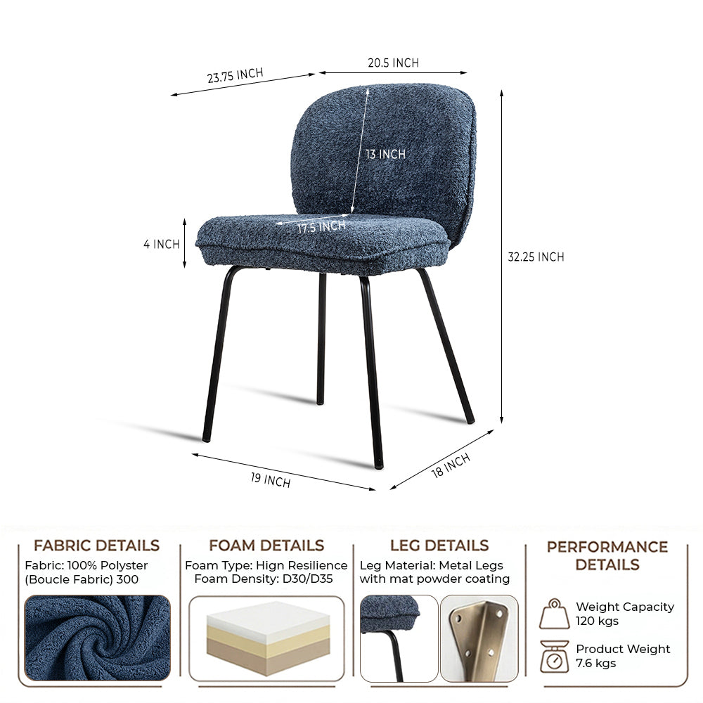 Quantuva Flow Dining Chair