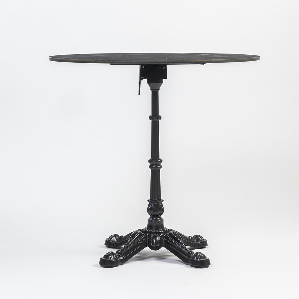 Emberfield Glow Aluminium Restaurant Table - Black - Small