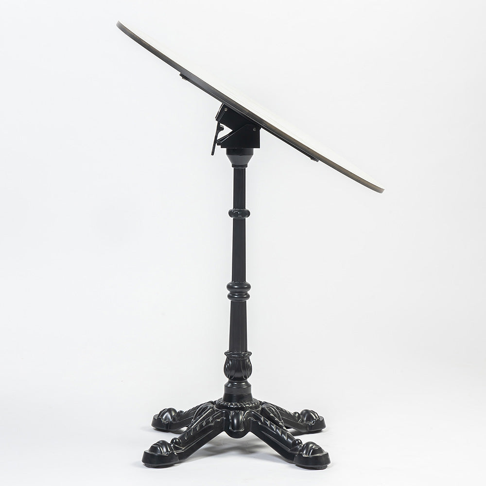 Emberfield Glow Aluminium Restaurant Table - White - Medium