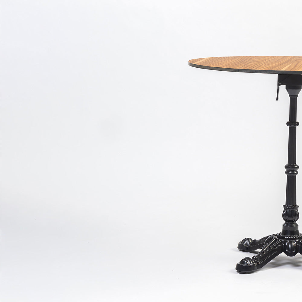 Emberfield Glow Aluminium Restaurant Table - Brown