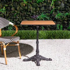 Driftora Breeze Aluminium Restaurant Table - Brown