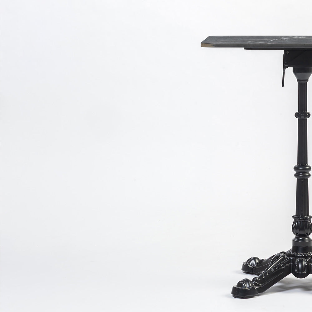 Driftora Breeze Aluminium Restaurant Table - Black - Medium