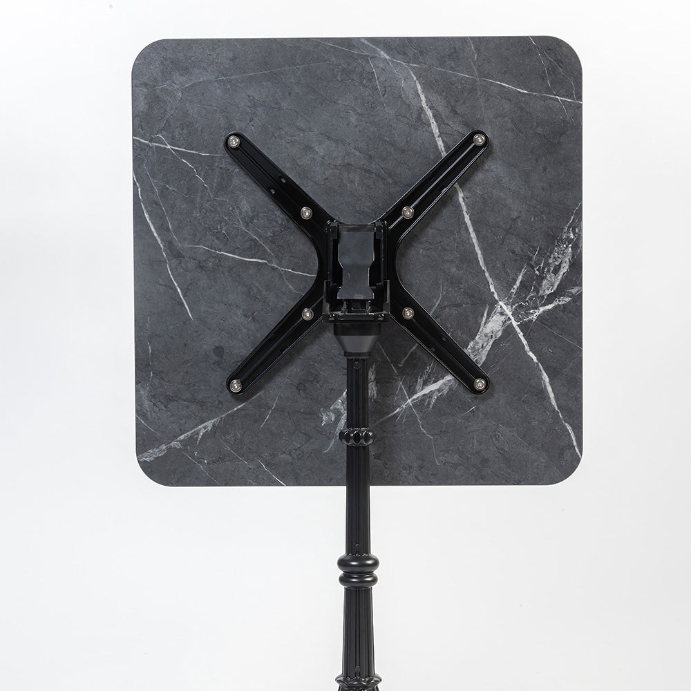 Driftora Breeze Aluminium Restaurant Table - Black - Medium