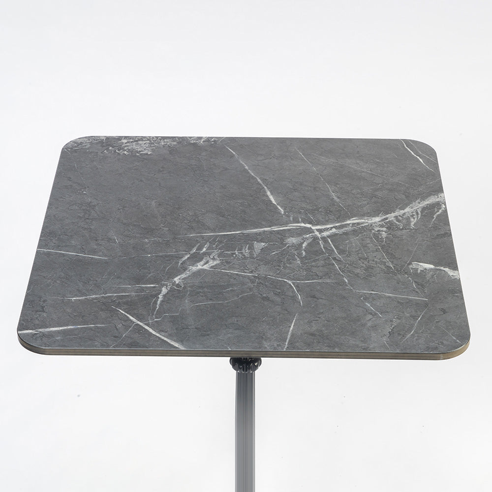 Driftora Breeze Aluminium Restaurant Table - Black - Medium
