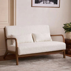 Roxanne 2 seater Sofa - White