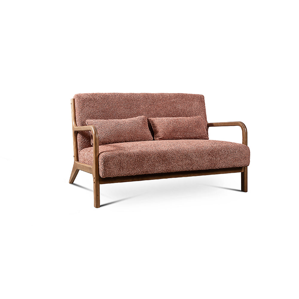 Roxanne 2 seater Sofa - Rose Brown