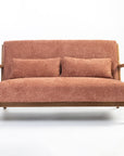Roxanne 2 seater Sofa - Rose Brown