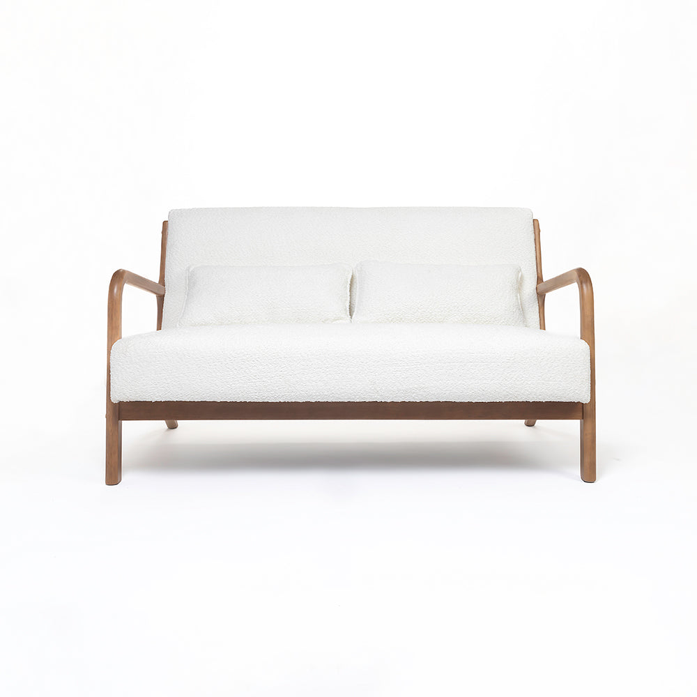 Roxanne 2 seater Sofa - White