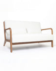 Roxanne 2 seater Sofa - White