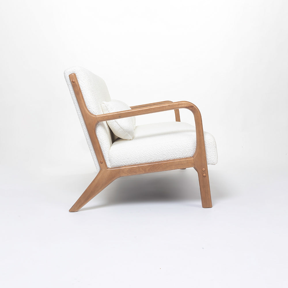 Roxanne 2 seater Sofa - White