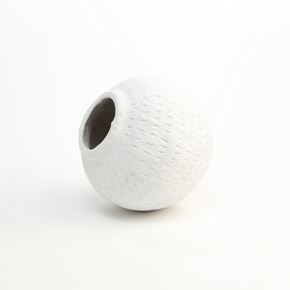 White Derek Terracotta Vase