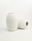 Kinks Terracotta Vase Set of 2