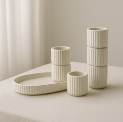 Stewart Terracotta Candle Holder