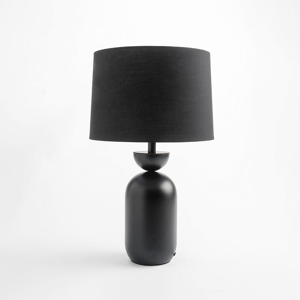 Dove Glimmer Table Lamp - Black