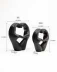 Heart in Hand Polyresin Sculpture