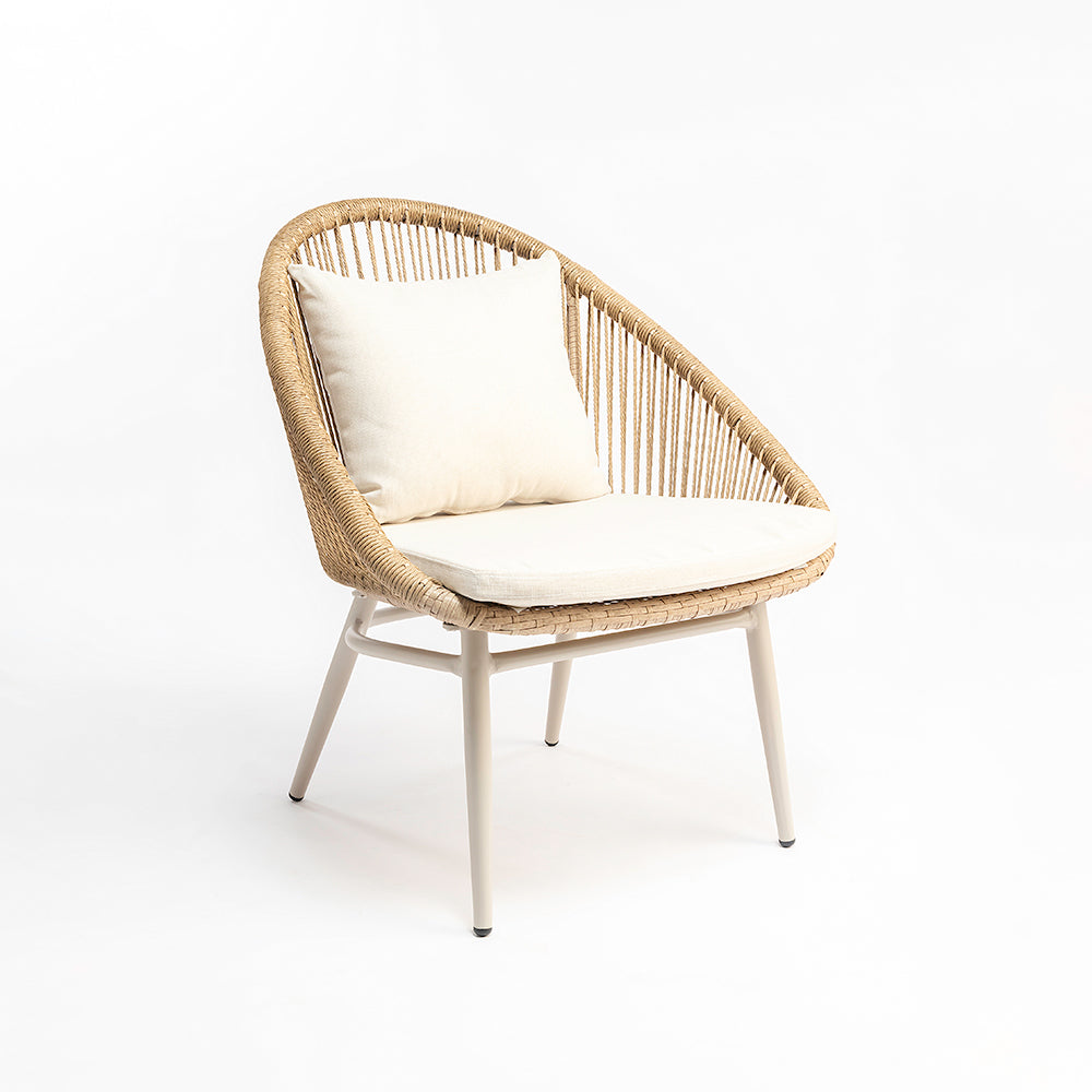 Mott Rattan Outdoor Chair