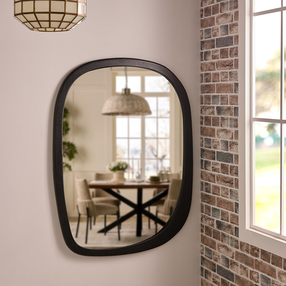 Mango Frost Mirror Frame - Black