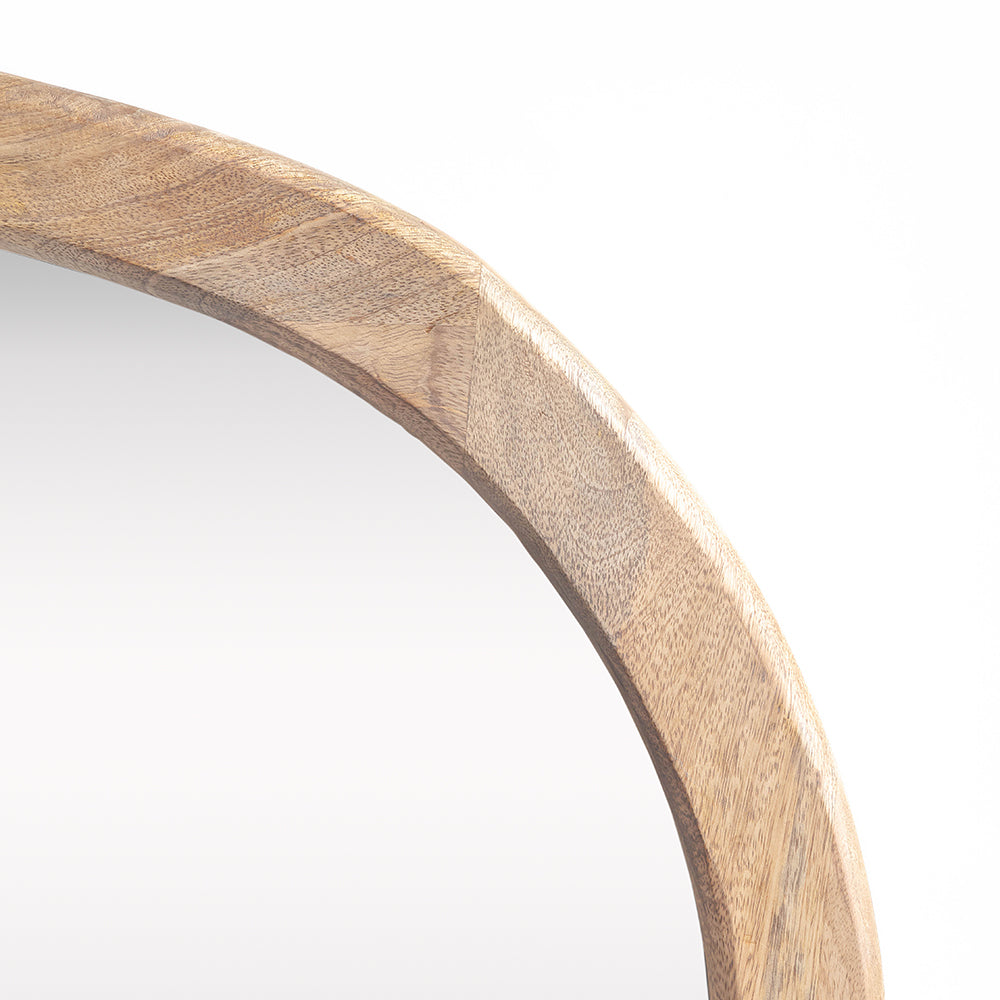 Mango Frost Mirror Frame - Natural
