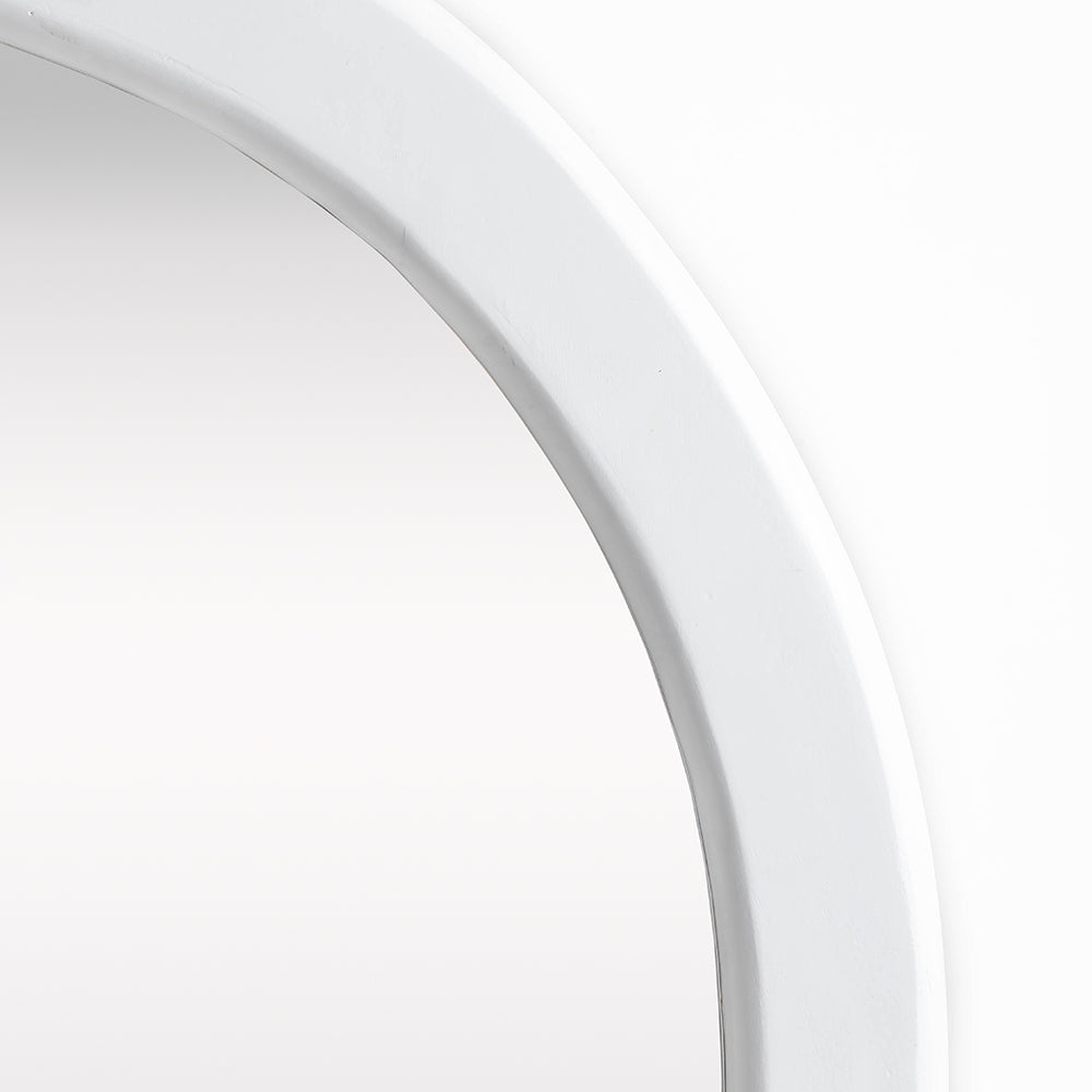 Mango Frost Mirror Frame - White