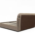 Auburn Leather Bed