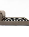 Auburn Leather Bed