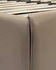 Auburn Leather Bed