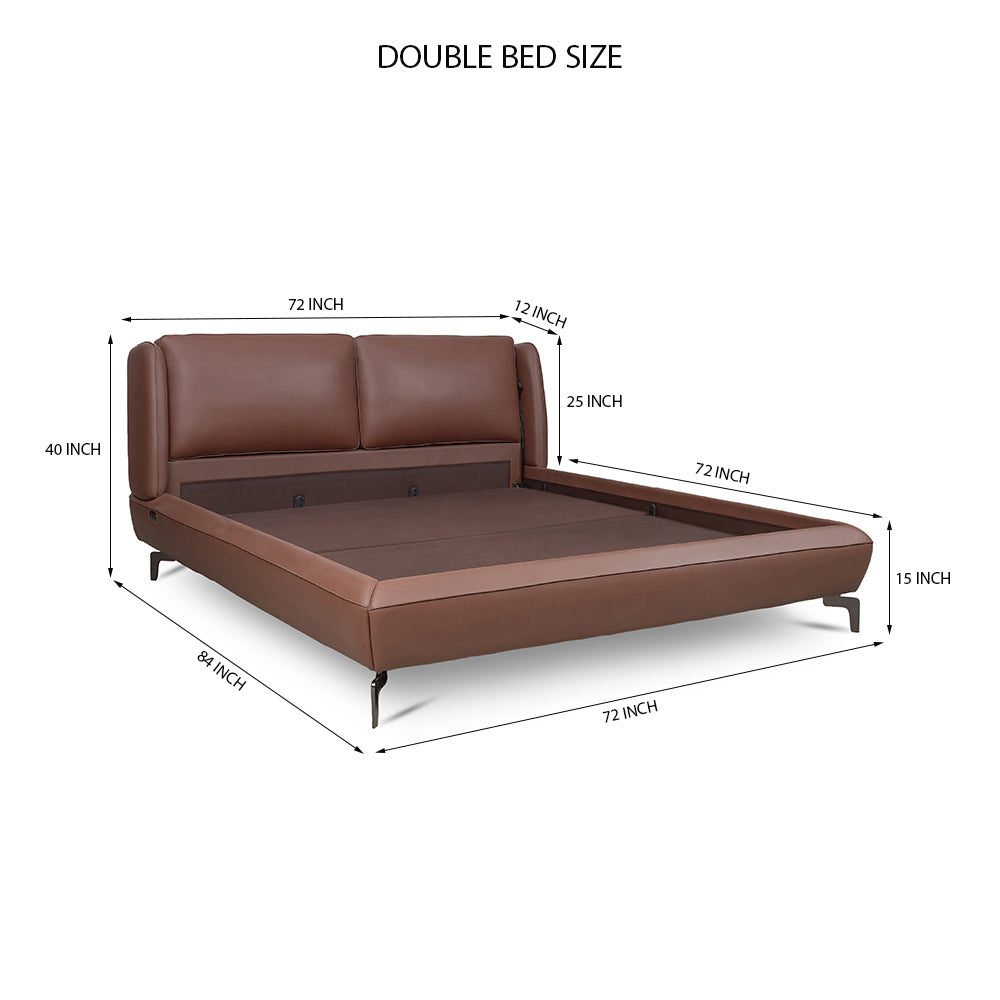 Amorous Leather Bed