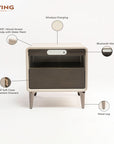 Echo Sonic Bedside Table