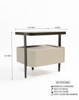 Simplesyn  Besdside Table