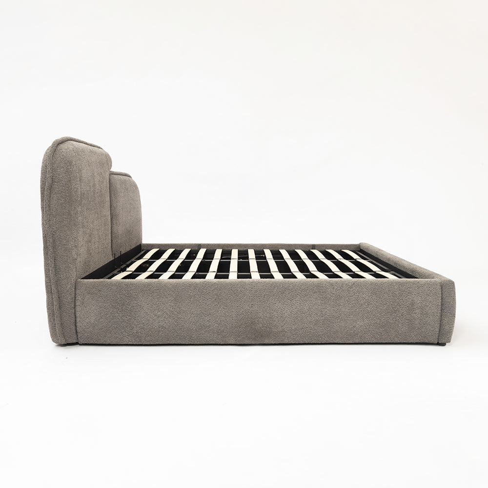 Cloud  Upholstered Bed - Boucle - King Queen Double