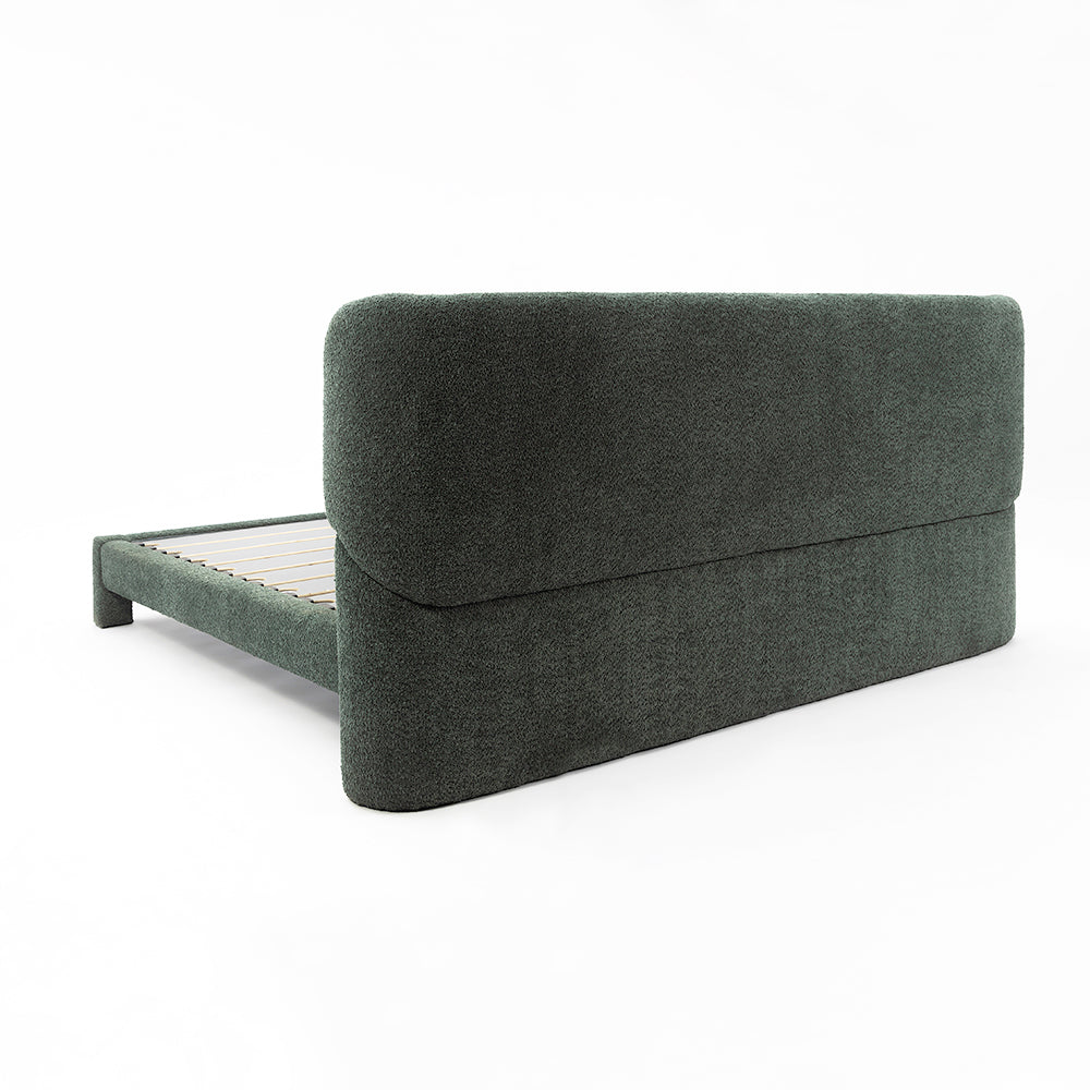 Forge Upholstered Bed - Boucle - King Queen Double