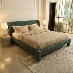 Forge Upholstered Bed - Boucle