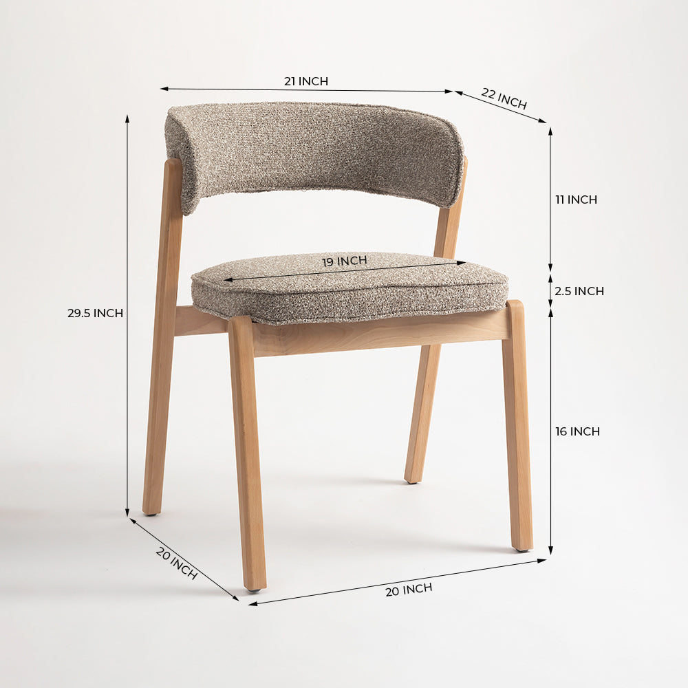 Harbor Dining Chair - Light Khaki