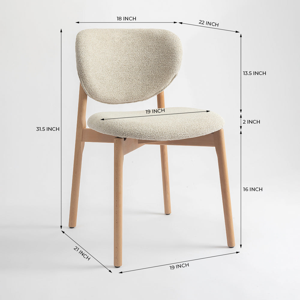 Beechline Dining Chair - Beige