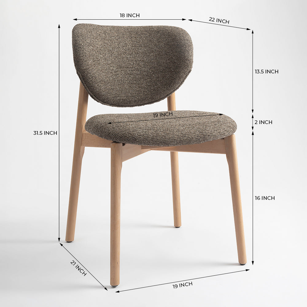 Beechline Dining Chair - Brown
