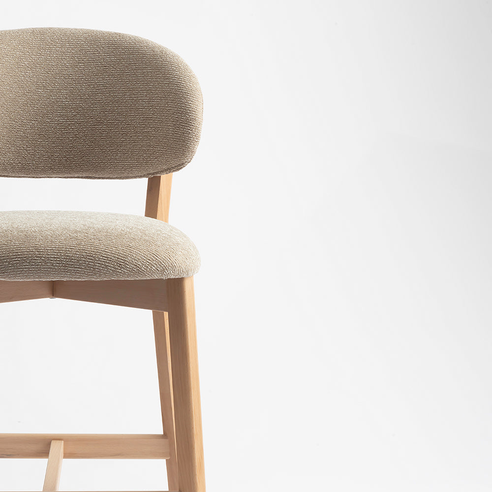 Vangaurd Bar Chair - Flaxen