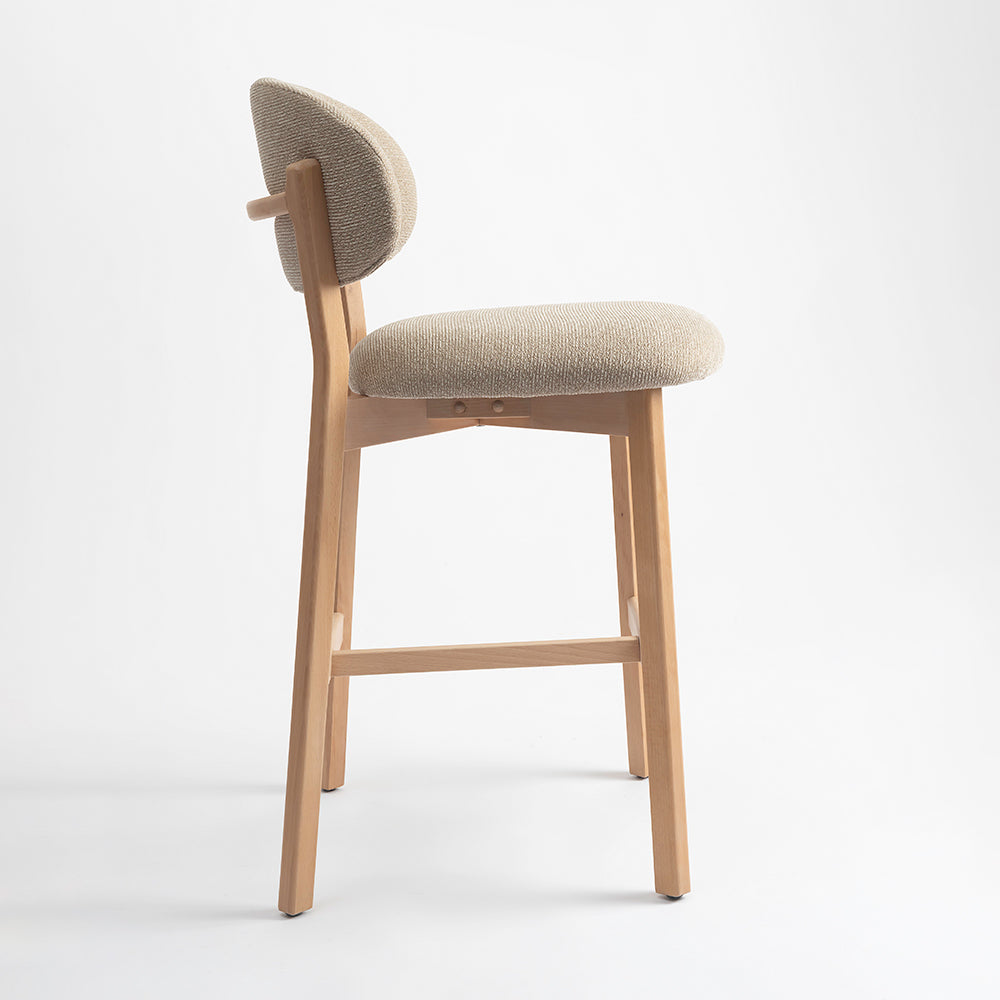 Vangaurd Bar Chair - Flaxen