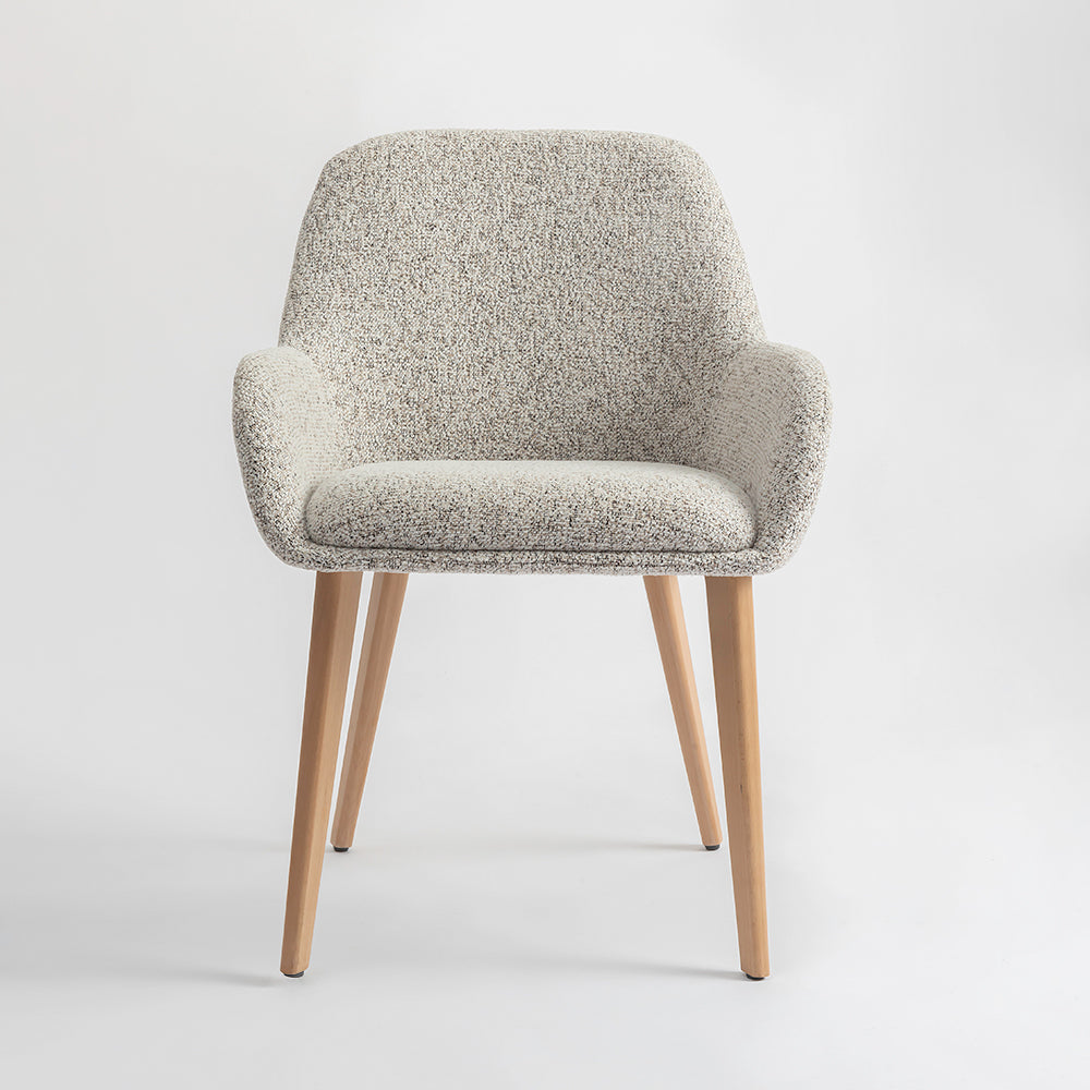 Ashford Wooden Dining Chair - Light Brown