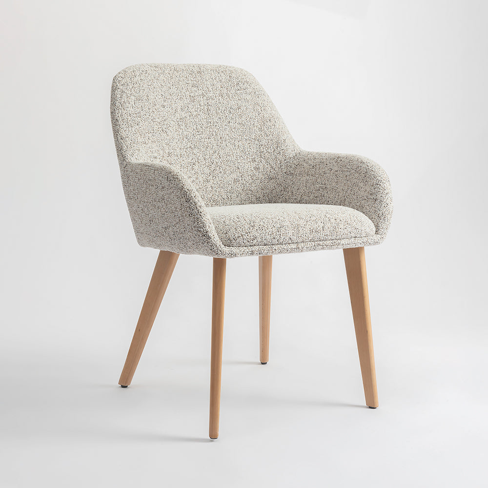 Ashford Wooden Dining Chair - Light Brown