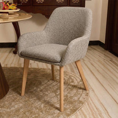 Ashford Wooden Dining Chair - Light Khaki