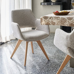 Bastion Wooden Dining Chair - Wheat