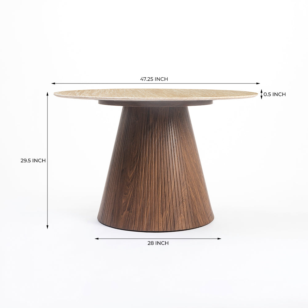 Monarch Round 4 Seater Dining Table
