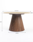 Monarch Round 4 Seater Dining Table