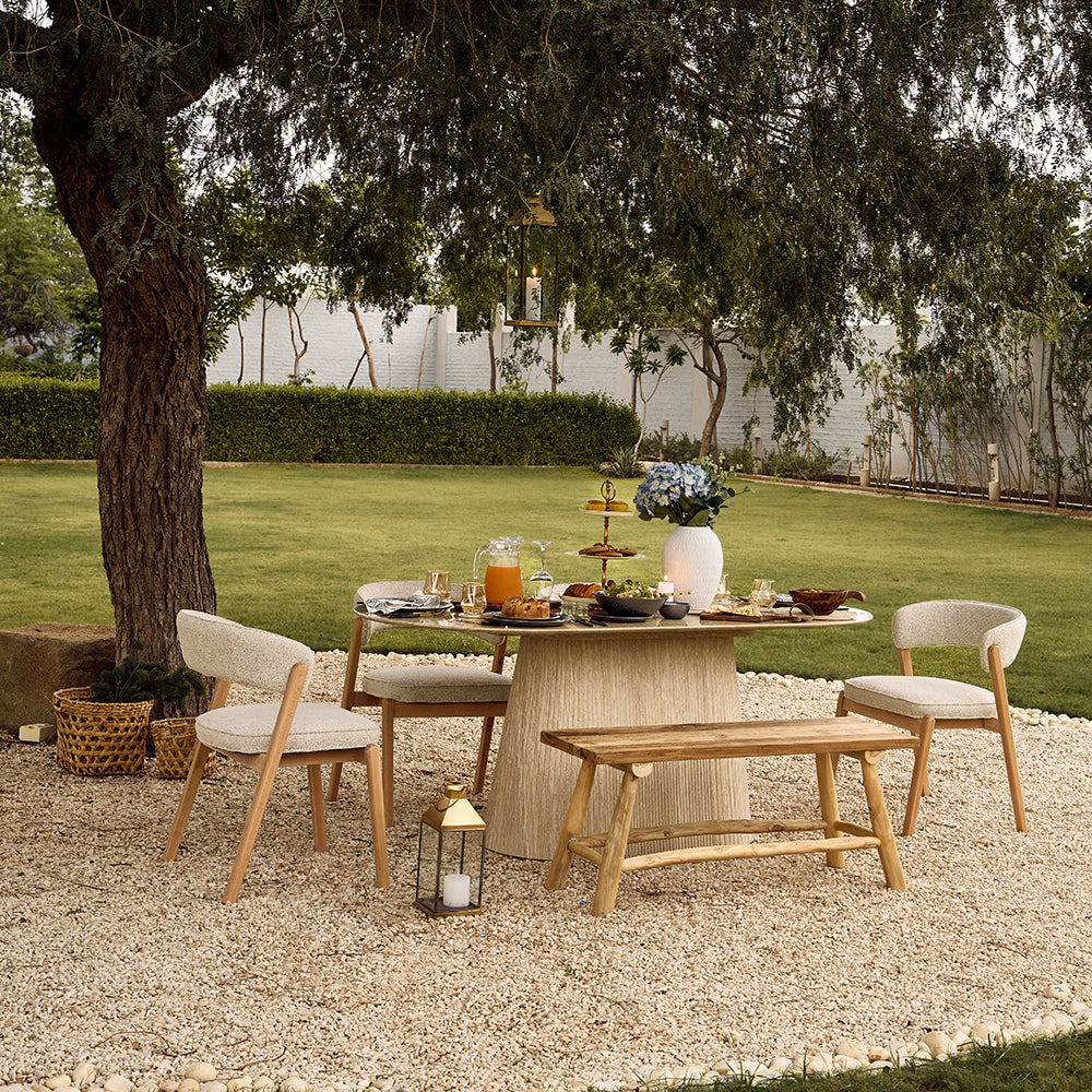 Paperstone 4 Seater Dining Table